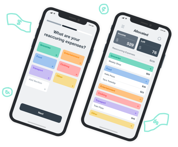 Allocated App Screens